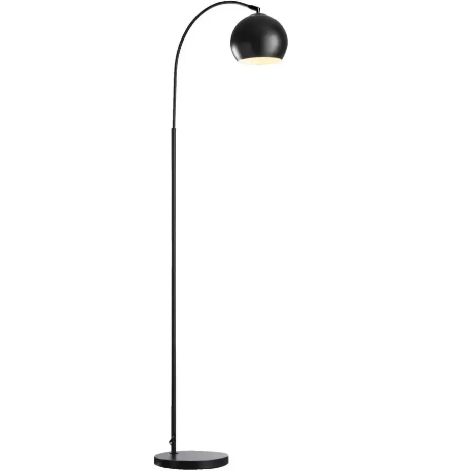 Vloerlamp Dina - zwart - 148 x 24 cm