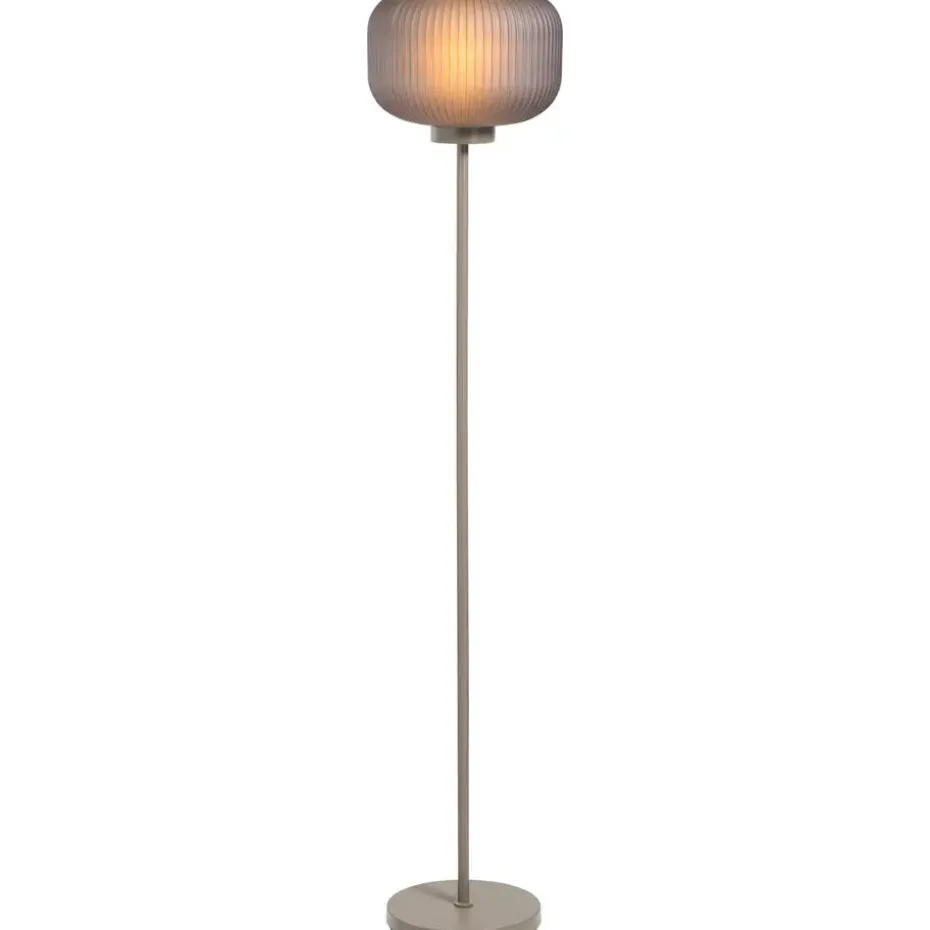 Vloerlamp Ella taupe E27 - 150x30x30 cm