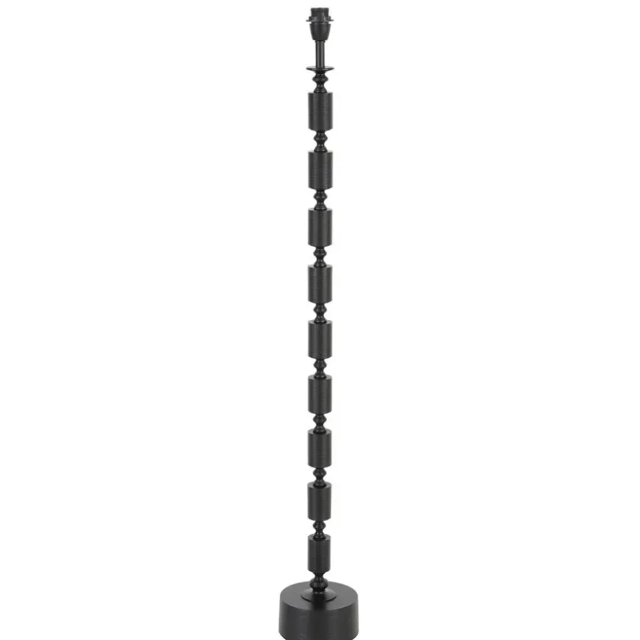 Vloerlamp Gitaya - Zwart - Ø18cm