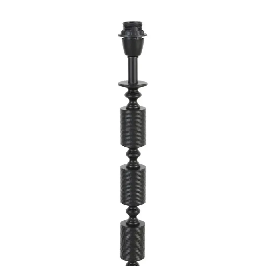 Vloerlamp Gitaya - Zwart - Ø18cm