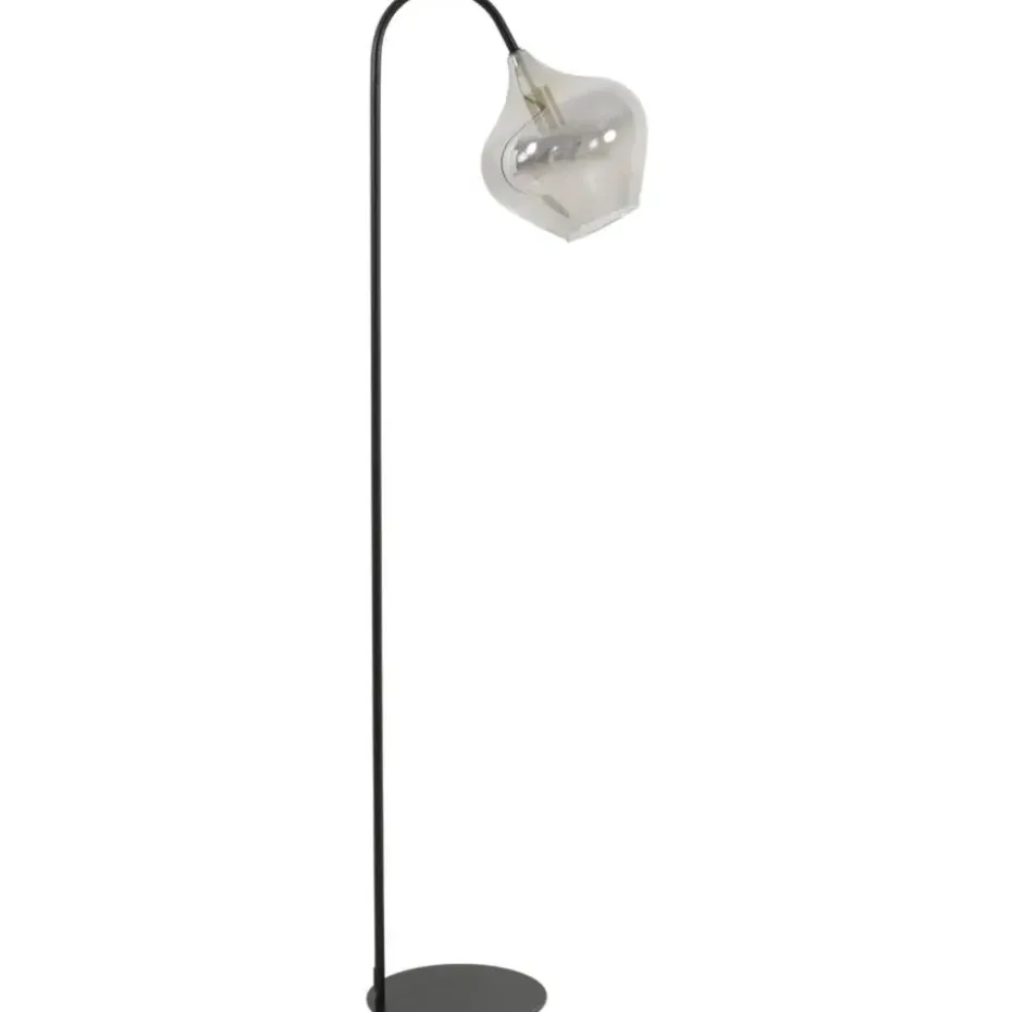 Vloerlamp Rakel - Zwart - 45x28x160cm