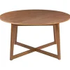WAIPORI - Eettafel - Donkere houtkleur - 140 cm - MDF