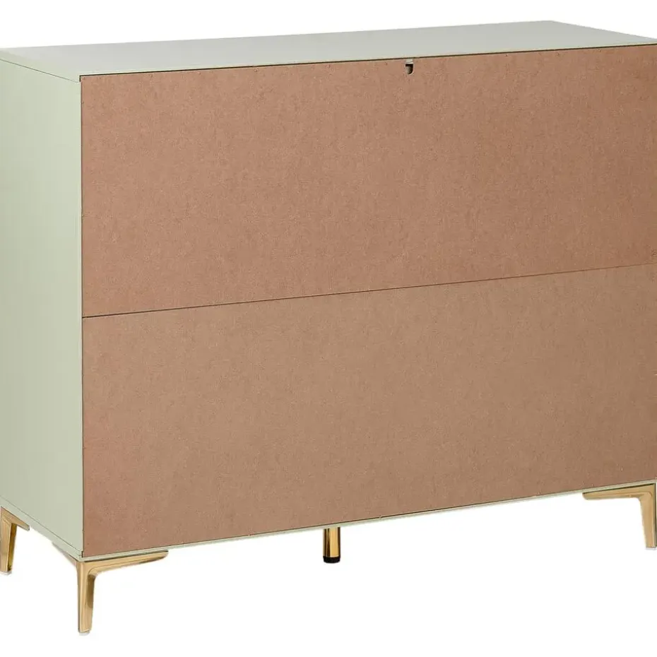 WALCOTT - Ladekast met 6 lades - Lichtgroen - MDF