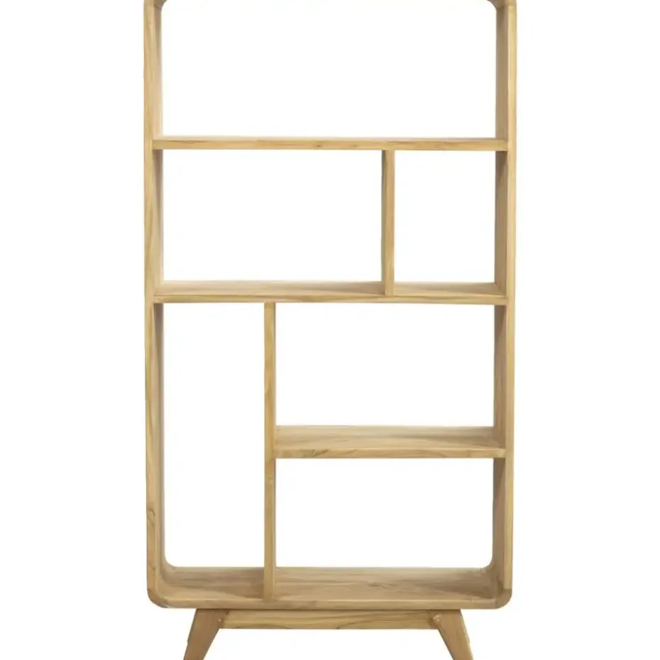 Wandkast Bulan - naturel - 80x33x150 cm