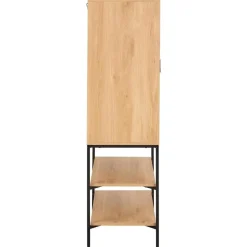 Wandkast Naturel Eikenlook - 80x40x140cm - Juna
