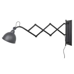 Wandlamp Harmonica XL Zwart Ø20