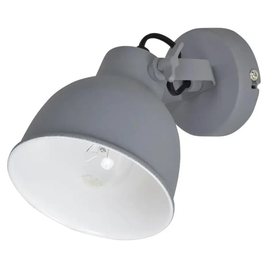 Wandlamp Industrial Large Ø14cm Vintage grey