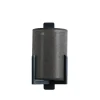 Wandlamp Litto - Mat zwart - 22x18x36cm
