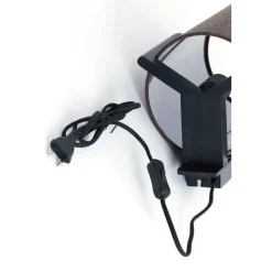 Wandlamp Litto - Mat zwart - 22x18x36cm