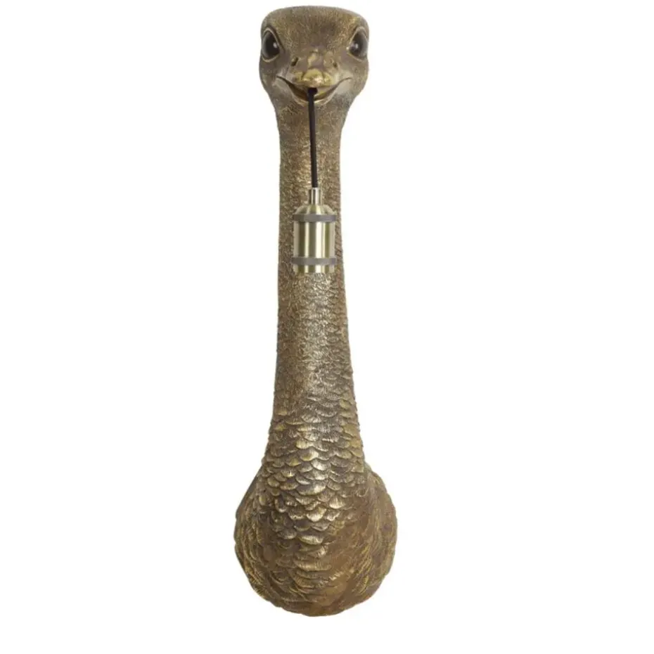 Wandlamp Ostrich - Brons - 25x19x72cm