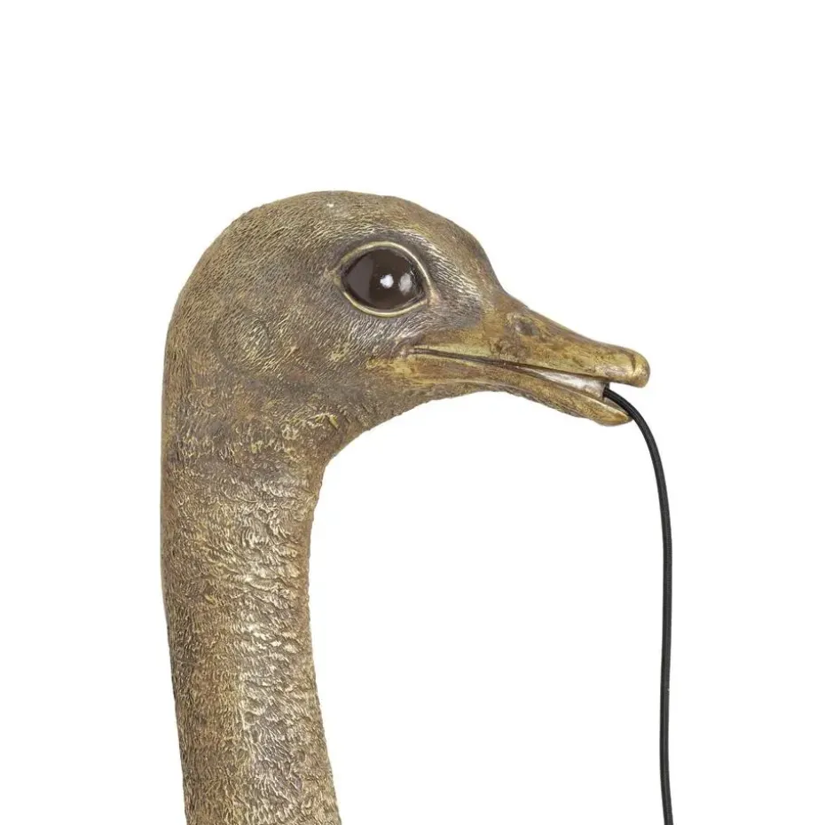Wandlamp Ostrich - Brons - 25x19x72cm