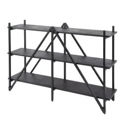 Wandrek - Metaal - 130x85cm - Zwart - Piega