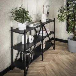 Wandrek - Metaal - 130x85cm - Zwart - Piega