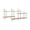 Wandrek Viki (dubbel) - lichtbruin - 79x25,5x191 cm