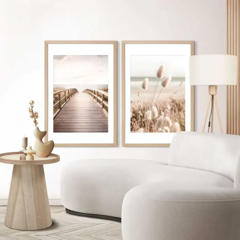Wissellijst hout Poster 61x91,5 of 50x70 Beuken - 61 x 91,5
