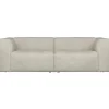 WOOOD Bean 3,5-Zits Bank - Melange - Naturel - 73x242x96