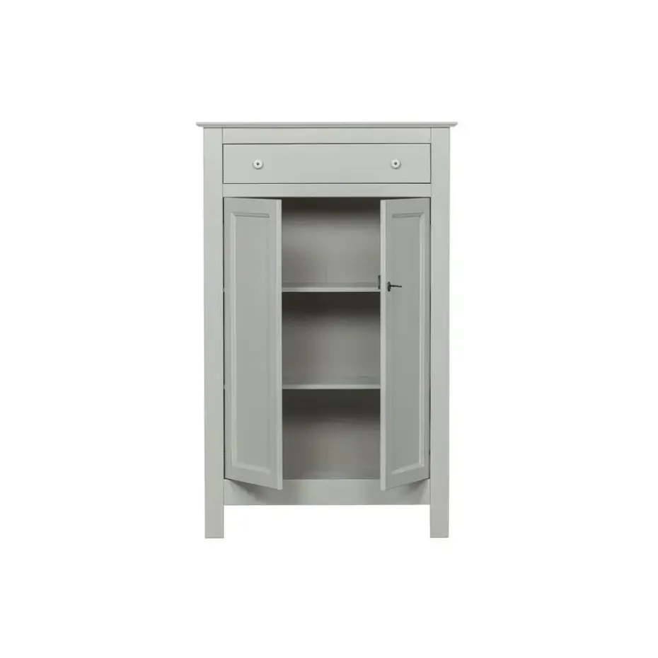 WOOOD Eva Meidenkast - Grenen - Mist - 150x93x40