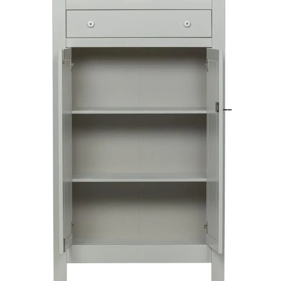 WOOOD Eva Meidenkast - Grenen - Mist - 150x93x40
