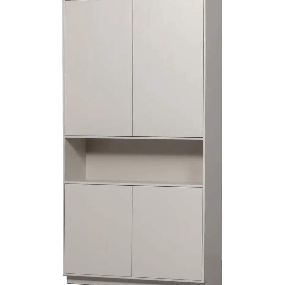 WOOOD Finca Opbergkast - Grenenhout - Mist - 210x110x40