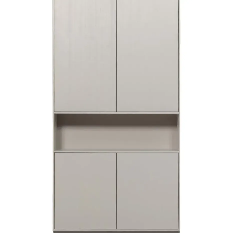 WOOOD Finca Opbergkast - Grenenhout - Mist - 210x110x40