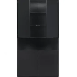 WOOOD Finca Opbergkast - Zwart - 210x110x40