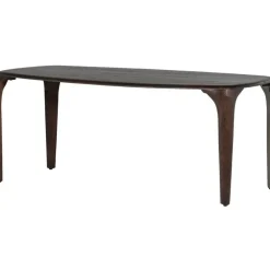 WOOOD Fiore Eettafel - Mango Hout - Walnoot - 76x190x95