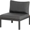 WOOOD La Vida Tussenelement Tuin Loungeset - Teak - Antraciet