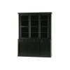 WOOOD Lagos Buffetkast - Grenen - Zwart - 214x166x48