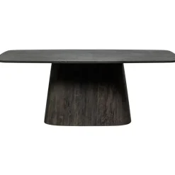 WOOOD Leah Eettafel - MDF - Donkerbruin - 76x200x105