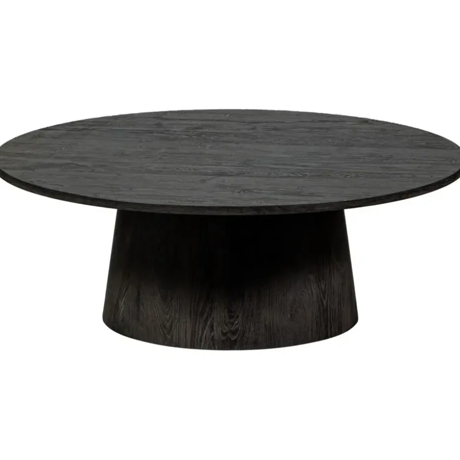 WOOOD Maan Salontafel - MDF - Donkerbruin - 35x100x100