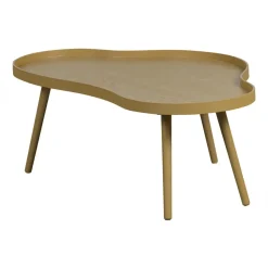 WOOOD Mae Bijzettafel - Grenen/MDF - Alpaca - 35x100x58