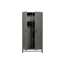 WOOOD Morris Kast - Grenen - Leem - 195x100x53