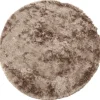 WOOOD Praline Vloerkleed - Nougat - 1x200x200