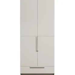 WOOOD Pure 2-deurs Hang/Legkast Splitdeur - Grenen - Dust - 215x95x60