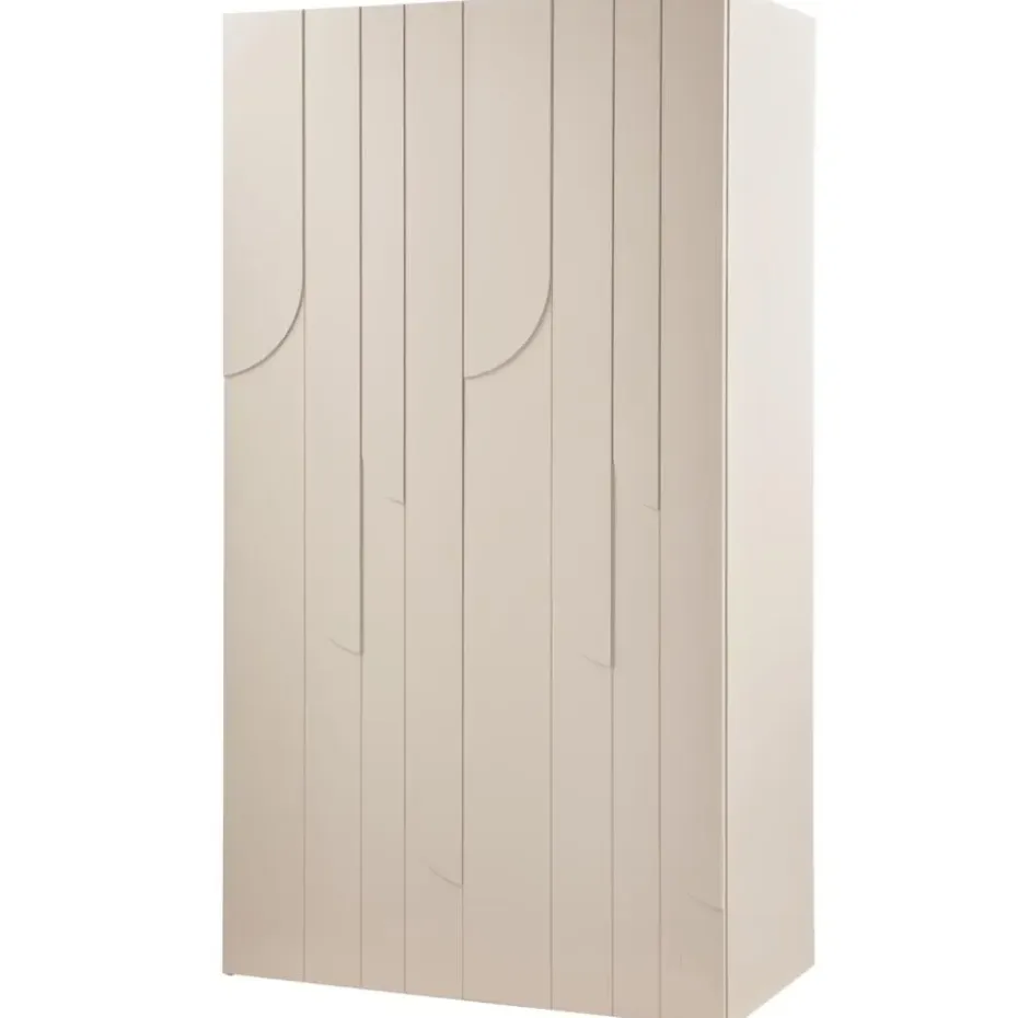 WOOOD Rain 2-deurs kledingkast - Grenen - Dust - 200x110x57