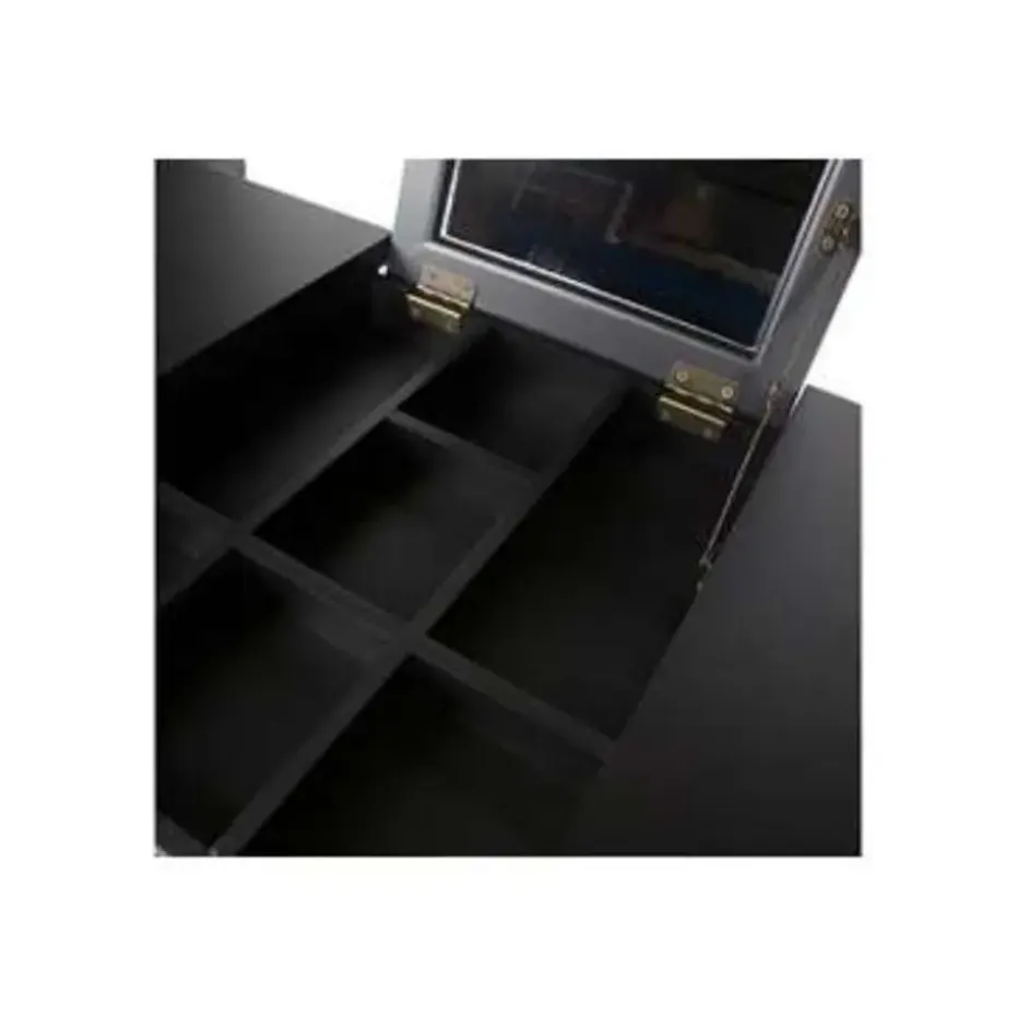 WOOOD Romy Hal/kaptafel - Hout - Zwart - 78x75x38