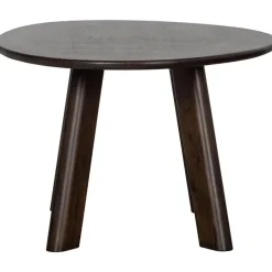 WOOOD Roundly Eetkamertafel - Mangohout - Walnoot - 76x160x110