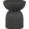 WOOOD Samson Bijzettafel - Fiber Clay - Coffee - 44x37x37