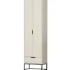 WOOOD Silas Hoge Kast - Grenen - Dust - 210x60x36