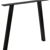 WOOOD Tablo A Poot Kd 1 Stuks - Metaal - Zwart - 72x79x10