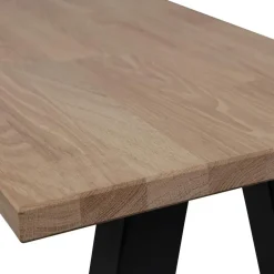 WOOOD Tablo Eetkamerbankje - Eiken - Naturel - 46x160x35