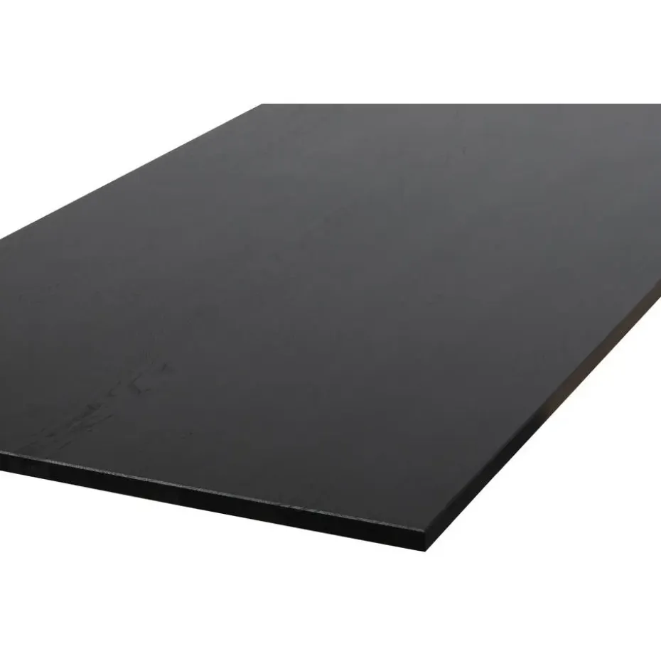 WOOOD Tablo Tafelblad - Eiken - Blacknight - 3x200x90