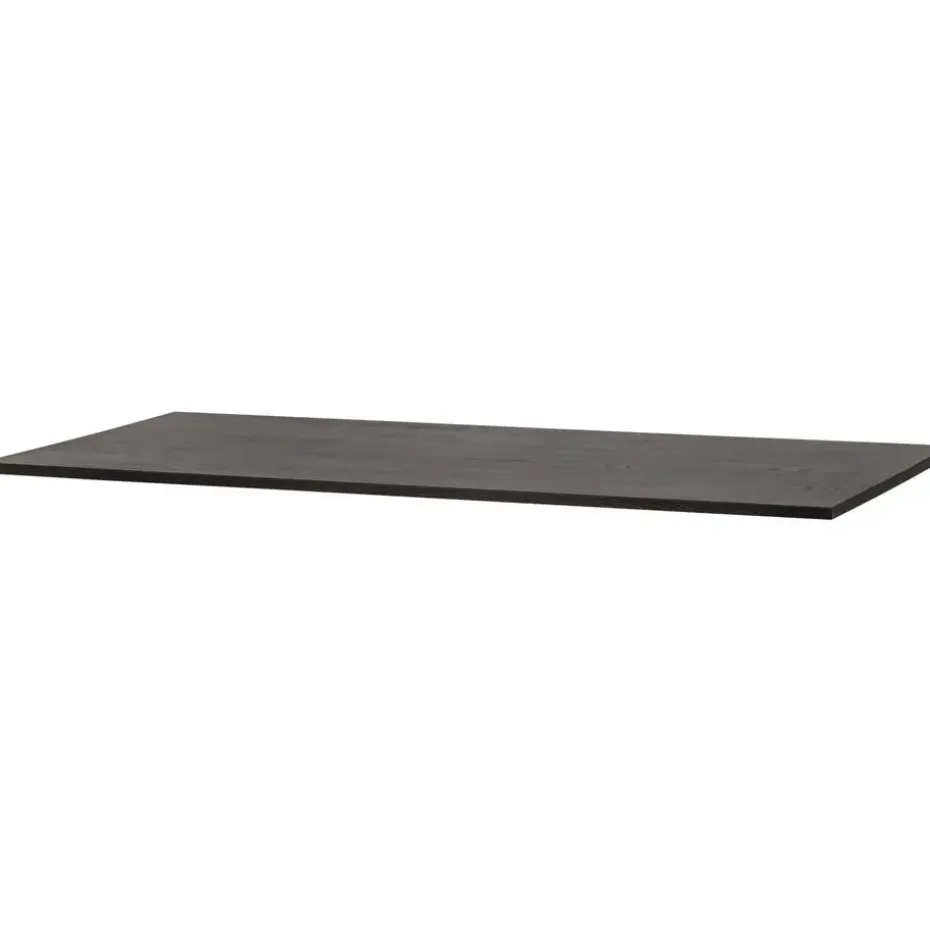 WOOOD Tablo Tafelblad - Eiken - Blacknight - 3x180x90