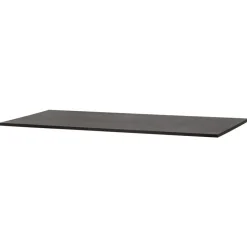WOOOD Tablo Tafelblad - Eiken - Blacknight - 3x180x90