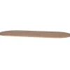 WOOOD Tablo Tafelblad Ovaal - Eiken - Grijze Olie - 220x2,4x90