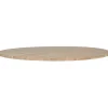 WOOOD Tablo Tafelblad Rond - Eiken - Onbehandeld - 2,4x120x120