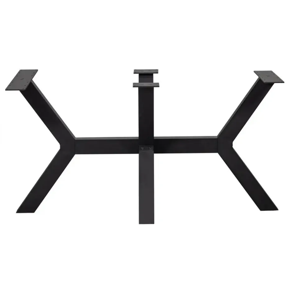 WOOOD Tablo Tafelpoot - Metaal - Zwart - 75x79x71