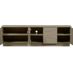 WOOOD Teo TV-Meubel - Grenen - Mud - 52x180x40