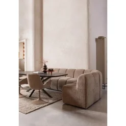 WOOOD vloerkleed Efia - Wol - Bruin Melange - 170x240 cm