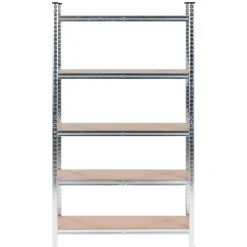 XITTA - Stellingkast 5 planken - Zilver - Staal
